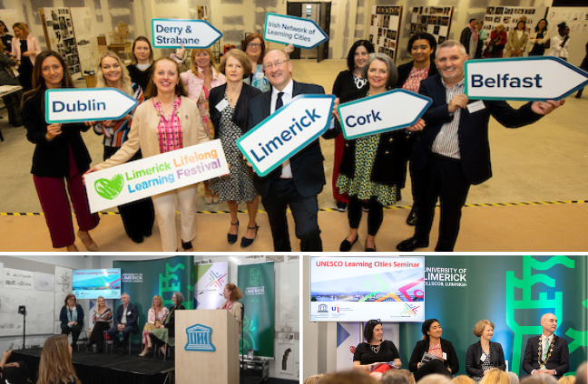 LimkLearnFest's tweet photo. The annual LLL Festival also celebrates Limerick as an UNESCO Learning City Region, and runs a flagship event each year, inviting visiting speakers from the #IrishNetwork of #LearningCities, to share their learning and best practice.
#unesco #limerickloveslesrning https://t.co/9EJgsZJD9g