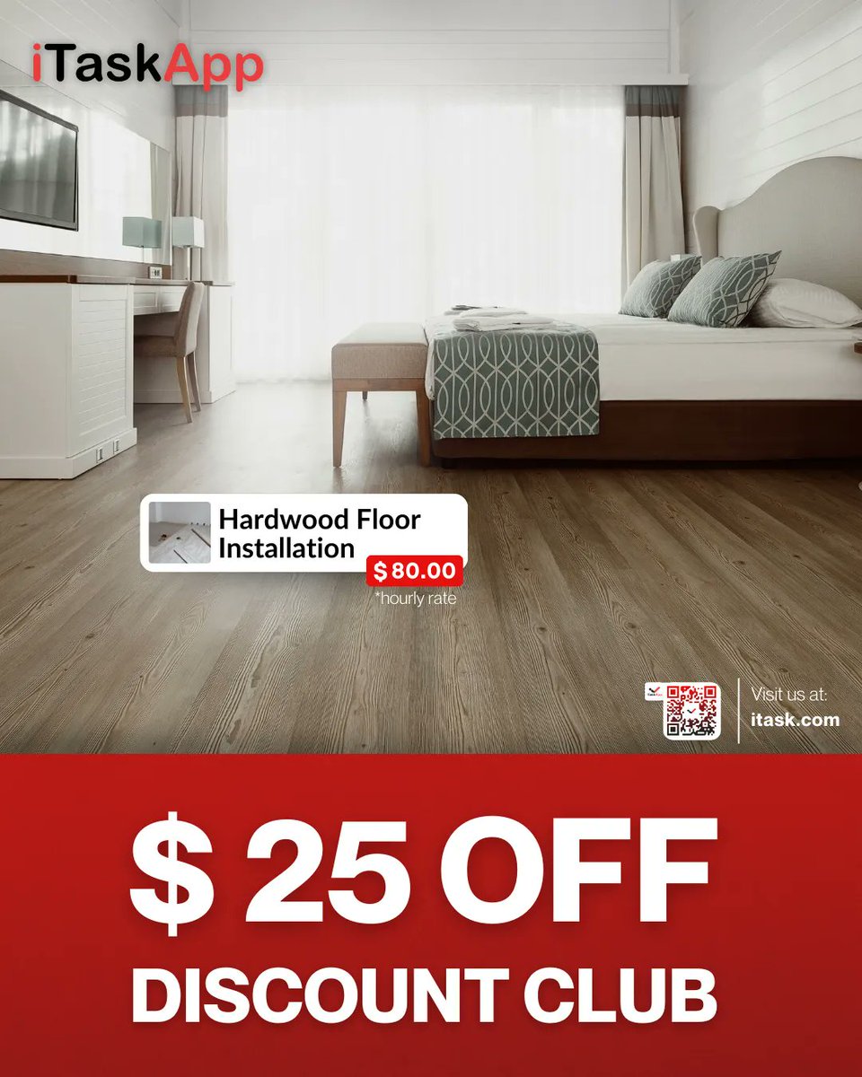 iTaskAppCanada's tweet image. Hardwood flooring is easy to keep clean and won't absorb stains like carpet and some types of tile or laminate flooring. 

Curious to know more about Hardwood Flooring Installation? 

 Ask our iTaskers at itask.com 

#iTaskApp #iTaskServices #iTasker…