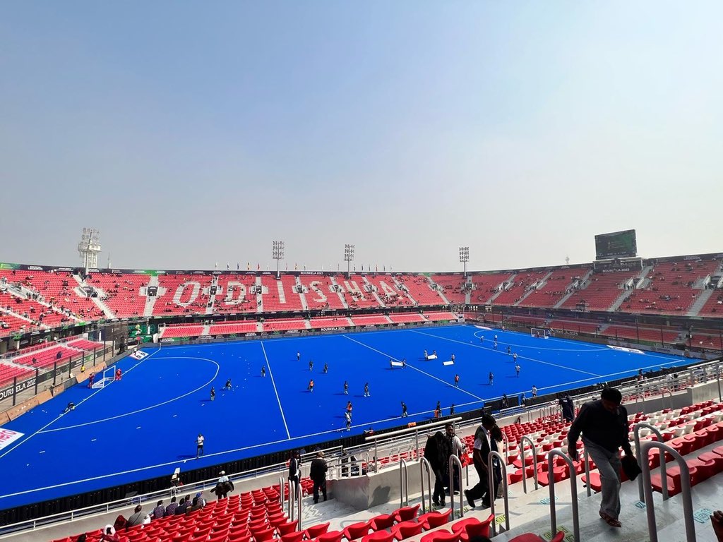kaliaanup's tweet photo. Birsa Munda Hockey Stadium in my hometown Rourkela is the 4th largest hockey stadium in the world. :) https://t.co/nBc0zClBL6