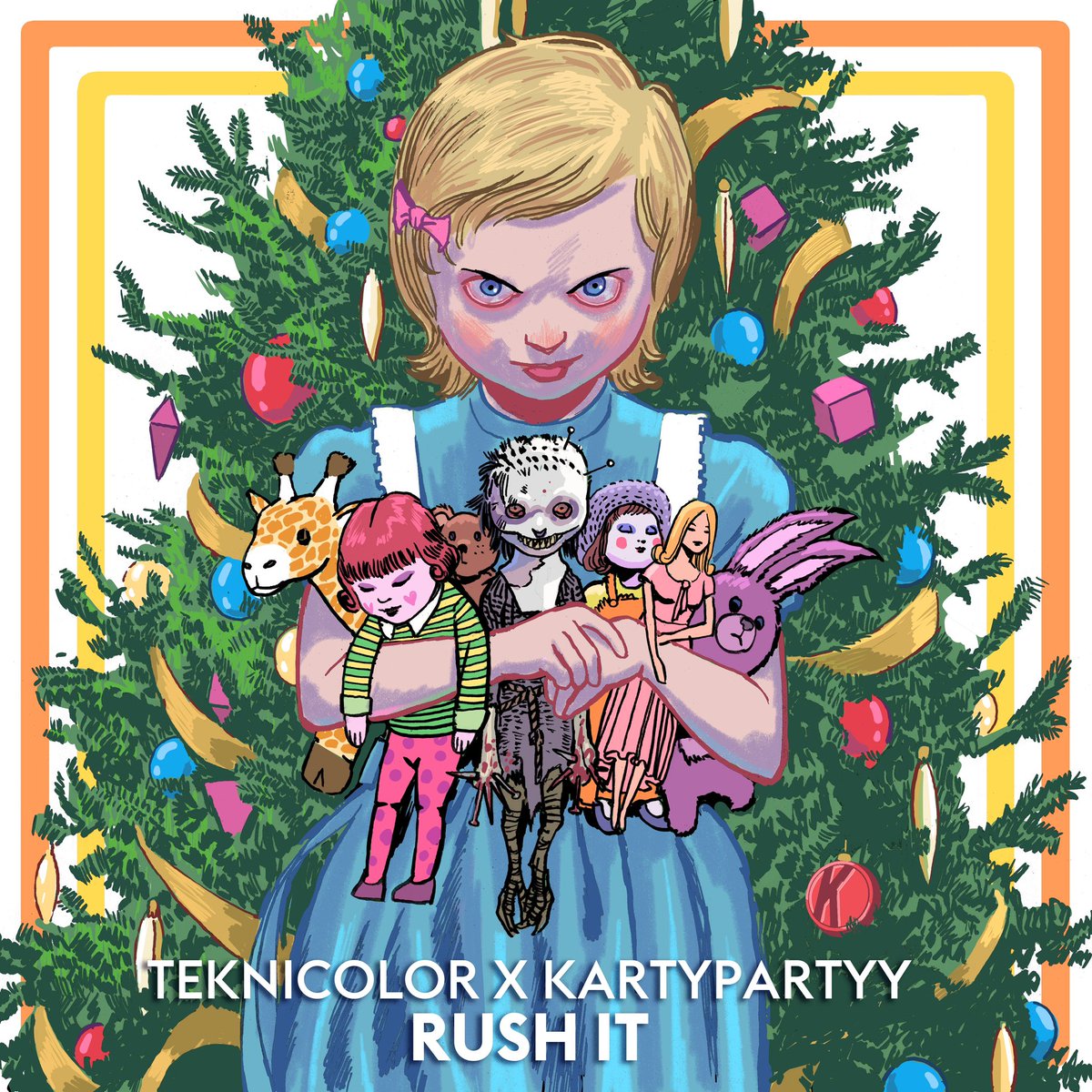“RUSH IT” w/ @teknicolor__ via <a href="/KannibalenRecs/">Kannibalen Records</a> 😈🎄🎁