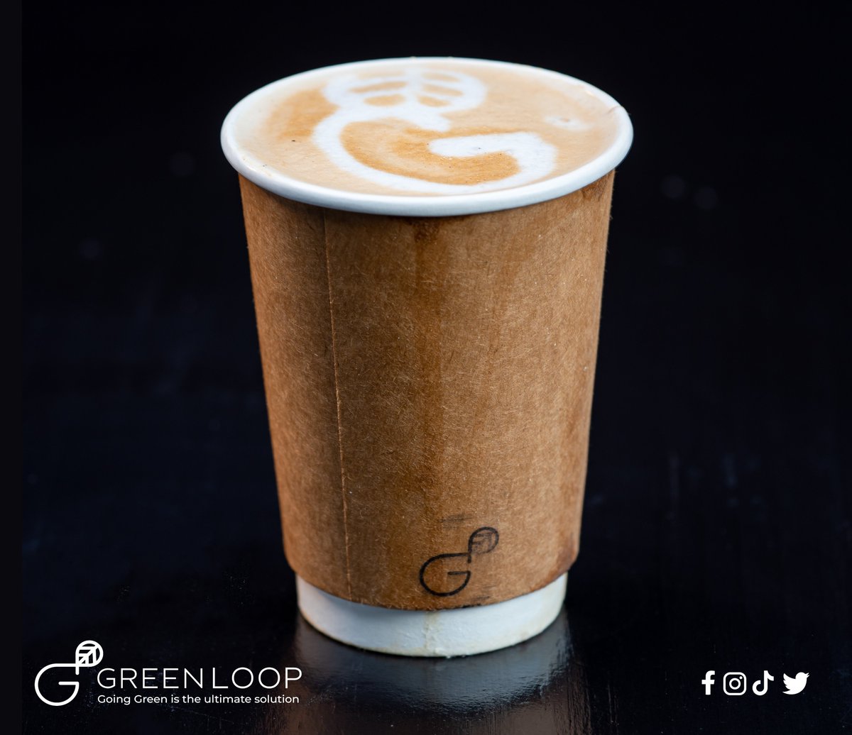 One more cappuccino sip with our eco-friendly coffee cups will do🍃😊🤩Visit our office in Extension 9, Plot 2701 to make your purchase or contact our sales team on (+267) 73903939.

#goinggreen #greenloopbw #intheloop #ilovebotswana #biodegradable #helloworld #food #ecopackaging