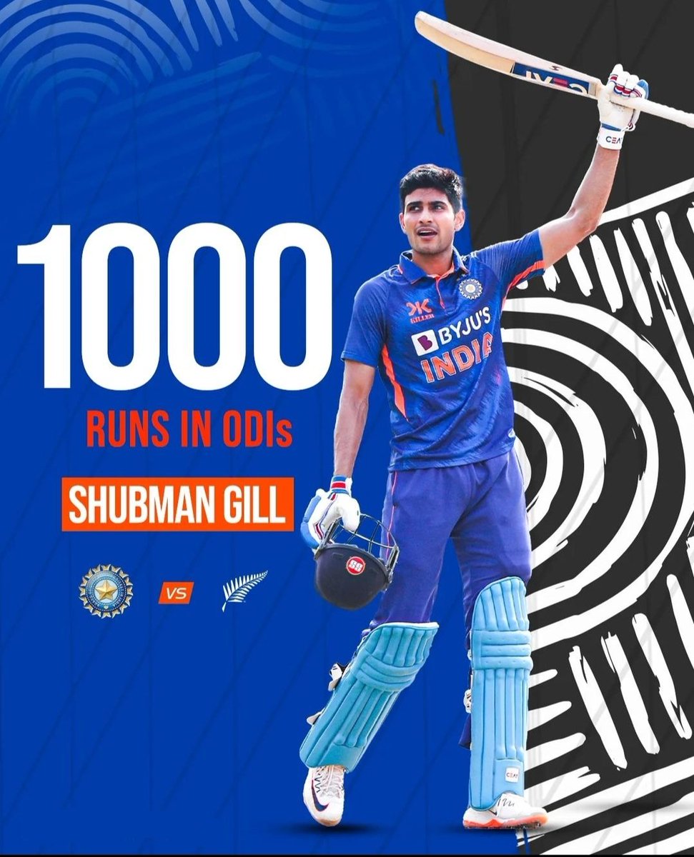 Ranu_Kumar_10's tweet photo. #ShubmanGill वनडे में दोहरा शतक लगाने वाले पांचवें भारतीय खिलाड़ी और पारी के हिसाब से सबसे तेज 1000 वनडे रन बनाने वाले भारतीय बने।।🏏🏏
#INDvsSL #DoubleCentury https://t.co/1uWSw1NKpI