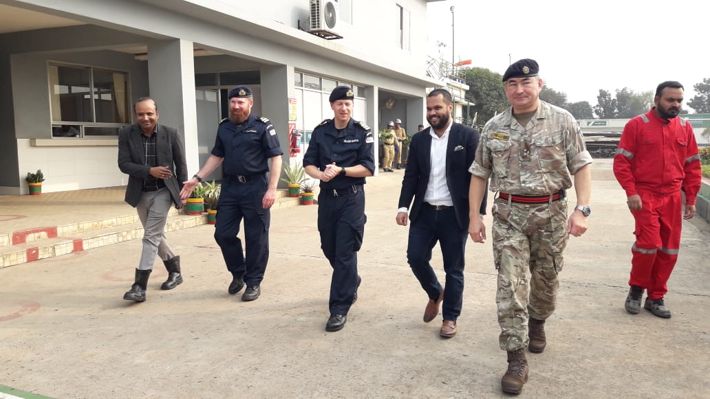 MdZahirPhp's tweet photo. @patel_javed @hms_tamar @UKinBangladesh Excellency, today we had the honor of receiving the commander of hms tamar and his team at php ship breaking and recycling facility https://t.co/g8vWS3UmxY