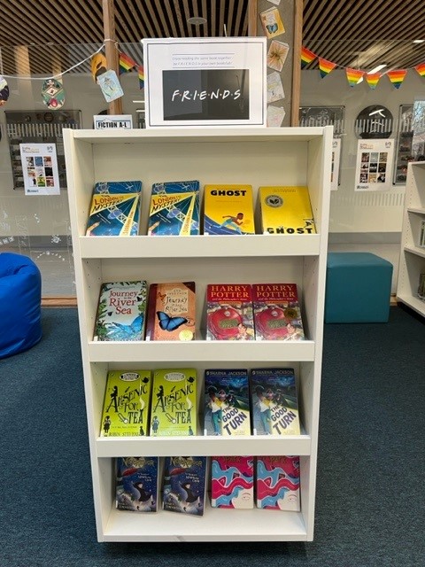 HASULibrary's tweet image. Two new displays up today - #ChineseNewYear2023 &amp;amp; Reading F.R.I.E.N.D.S. Pupil librarians researched the titles &amp;amp; gathered the books together as well as advised on Chinese culture. Looking forward to lots being borrowed over lunch. #librarydisplays #celebratingreadingandculture