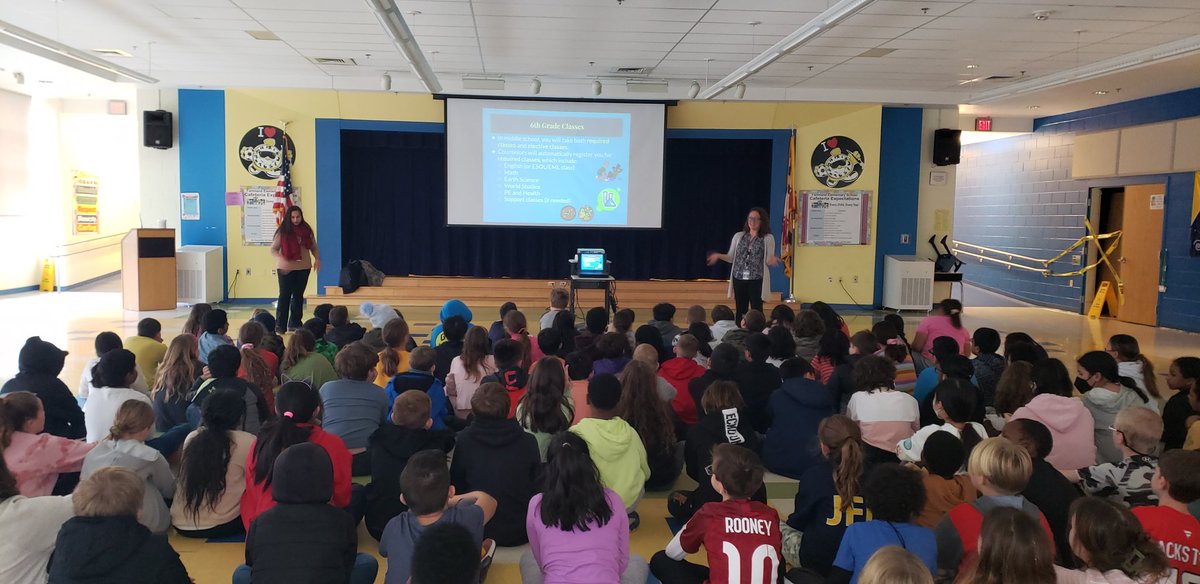 Our 5th graders were so excited to learn more about Tilden Middle School!