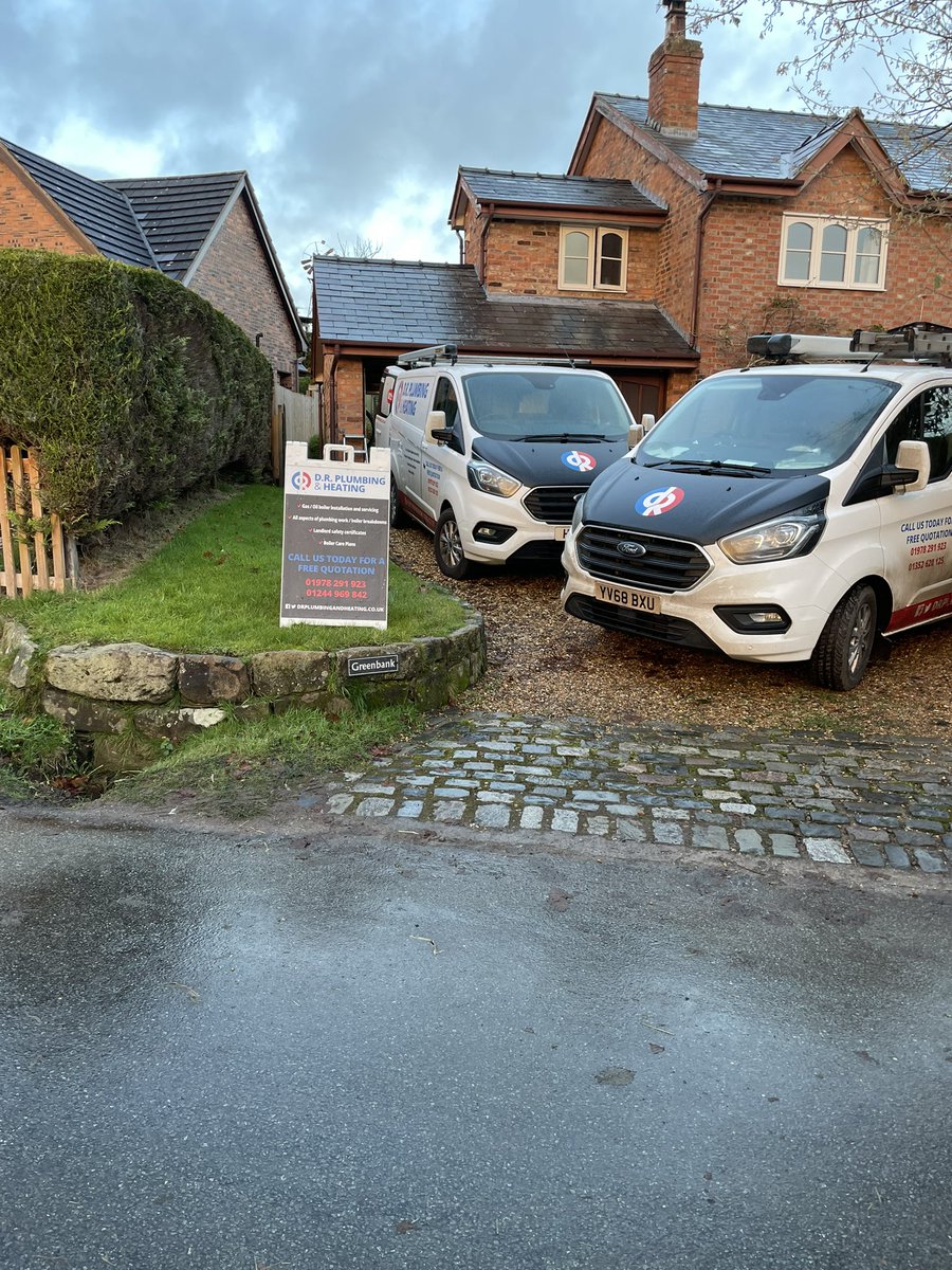 Last weeks installation was a new oil Worcester Heatslave in a garage. #kero #Worcester #Shropshire #Flintshire #Wrexham