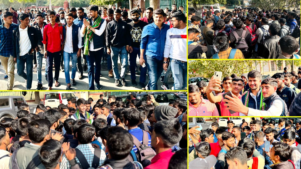 आज महाराजा महाविद्यालय में पहुंचकर छात्रशक्ति से मुलाकात की एवं उनको आ रही विभिन्न प्रकार की समस्याओं का समाधान करवाया व भरोसा दिलाया कि आपका छात्र संघ अध्यक्ष कार्यालय आपकी सुनवाई के लिए 24 घंटे खुला है ।
#NirmalChoudhary