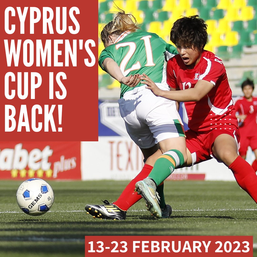 Cyprus women's cup is officialy back! Stay tuned for lates news about dates &amp; matches.