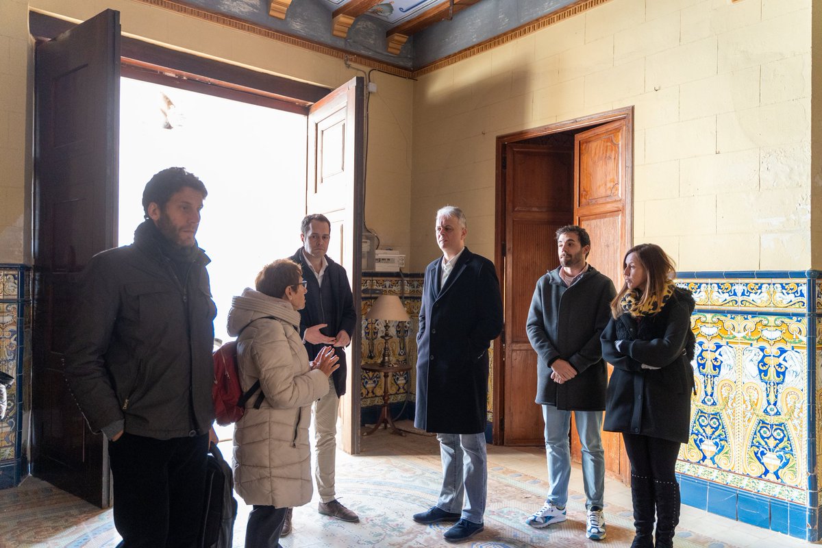 Hui he visitat #Xest per a conversar amb l'alcalde, José Morell, sobre l'actuació que es desenvolupa a aquest municipi en el marc del #PlaConviure. Dotada amb mig milió d'euros, servirà per a habilitar un lloc de trobada social i cultural a la Plaça de l'Església… Seguim!