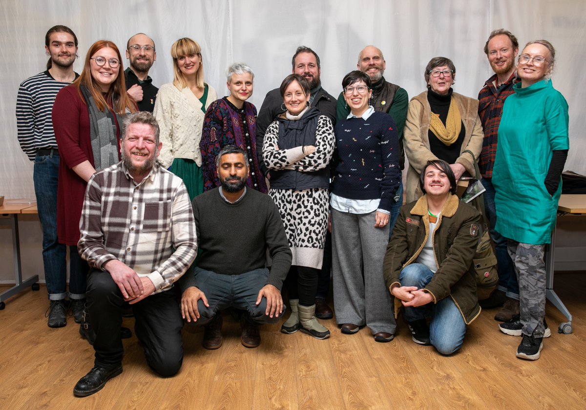This_is_Nelson's tweet photo. 'How can you draw people in and reach more people across the town?' 'Changing perceptions of art.' A buzzing atmosphere full of ideas, art & community connections old and new, at our second Community Assembly event last night at Unity Hall, Nelson. Thanks everyone! #ThisIsNelson https://t.co/GsEeUZ3P1u
