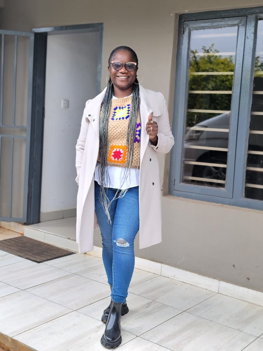 crochet_plug's tweet photo. We love it!
Granny square vest hooked by yours truly...
The client is happy and so are we.
#crochet #grannysquare #crochetvest #hookedbymaka #crochetlover #zambiancrochet #zambiafashion #fashion #style #howtowearcrochet https://t.co/ZBJ3cumyut