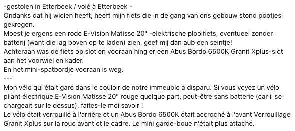 sara_db_BIS's tweet photo. #fiets #vélo #Etterbeek https://t.co/XWGeqARKUL