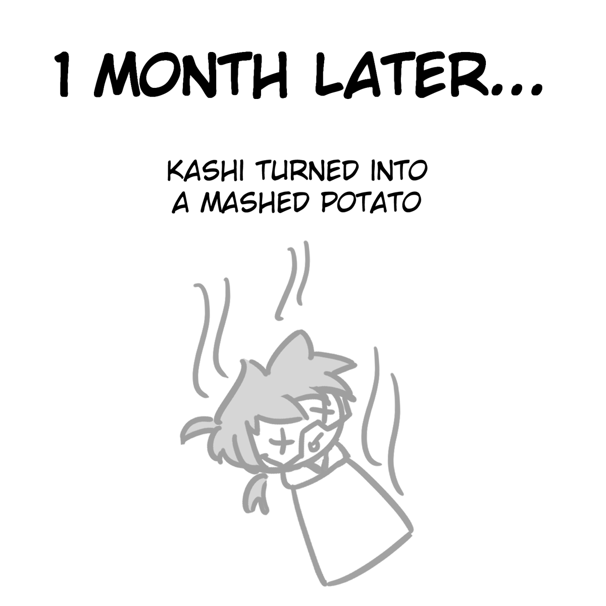 Kashicomics's tweet photo. @its_kashirikito First comic stuff of the Potato! https://t.co/NxZ8K9DBjJ