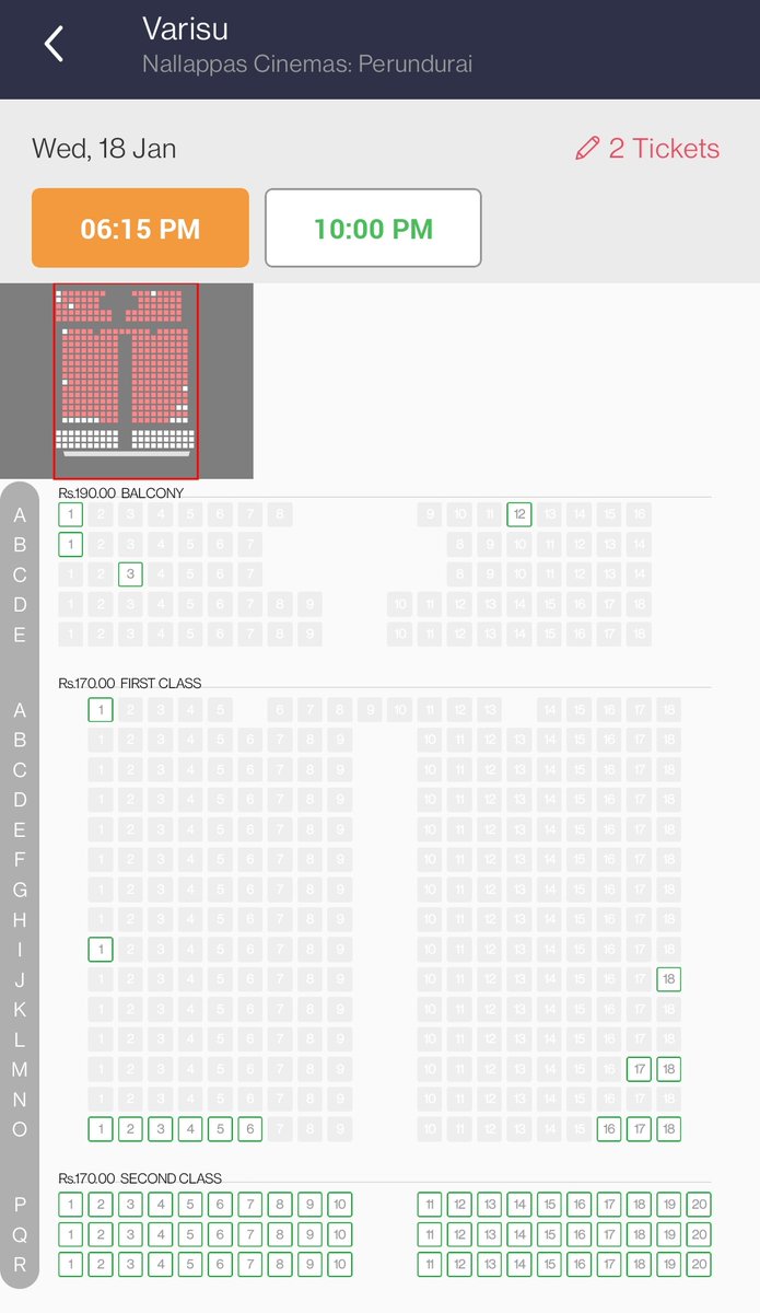 #Varisu Wednesday

Perundurai double theatres 👌