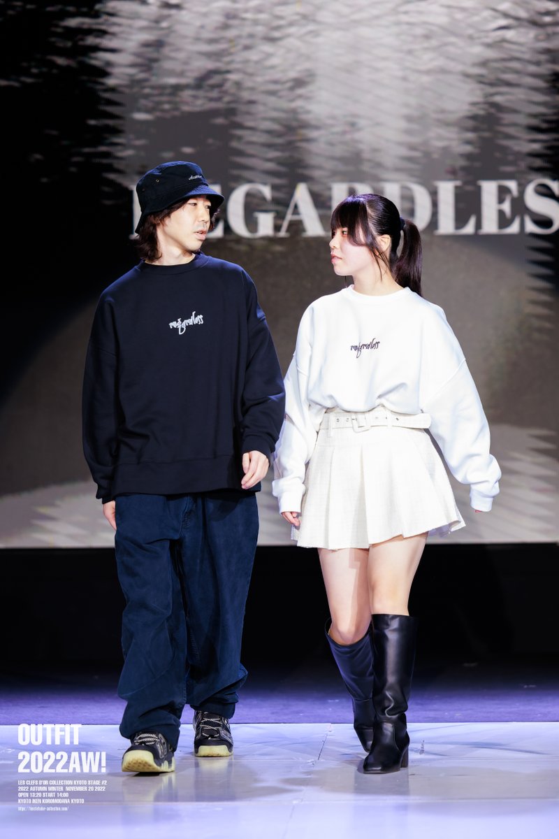 nextonepro's tweet photo. ファッションショーLes Clefs d'or Collection
☆2023SS京都
3月12日　京都衣棚で開催

☆参加ブランド紹介（ABC順）
Regardless
Regardlessの由来は関係なくという意味、 この言葉のコンセプト通りのユニセックスブランド

☆出演モデル募集中
https://t.co/nS92xHhFbS
#ファッションショー https://t.co/Dva0ss2WGD
