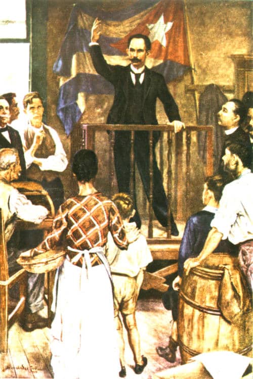"Solo una fuerza necesita un pueblo: no desconfiar de su fuerza. Y para que sea más eficaz, no ha de emplearla con abuso, ni envanecerse de ella; sino acumular tal suma de derecho que su simple aparición eche rodando al 
enemigo." #MartíVive #170Aniversario