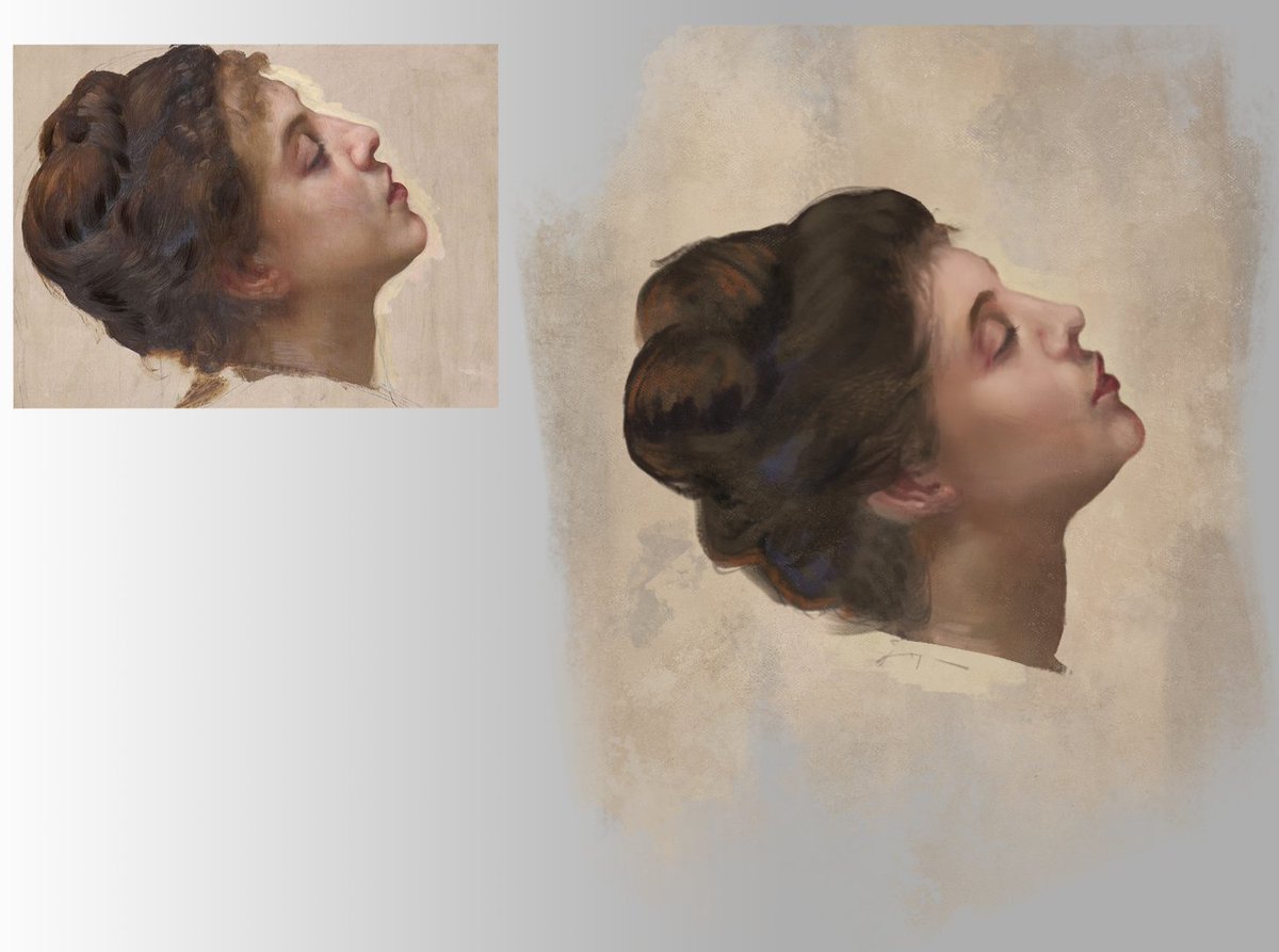 Speed study of a Bouguereau sketch 🧐
