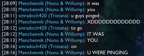 I hate it when the voices get too loud...