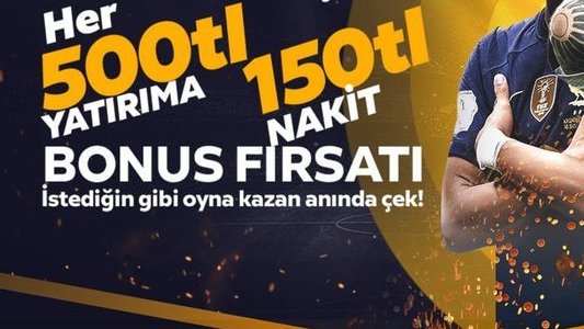 Elife2232's tweet photo. #matbet https://t.co/cdzWZSmK1V
Bugüne özel 500TL Yatır 150TL Kazan! https://t.co/0VAX0QuswR