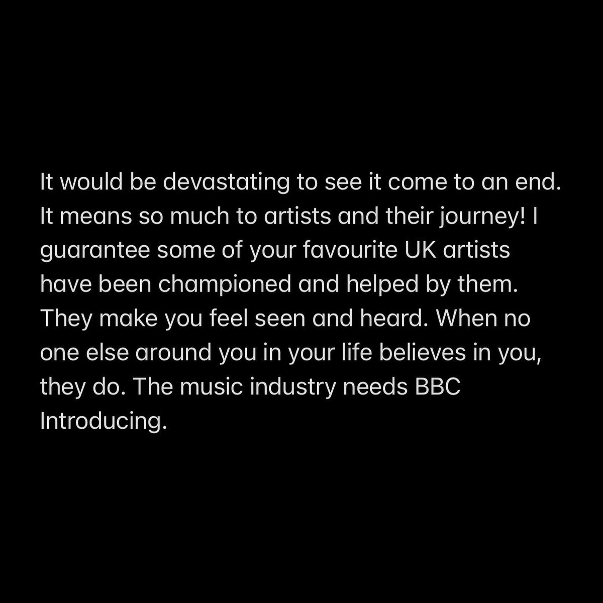 sody's tweet image. BBC Introducing must be saved! thank you @jjiszatt for all your support over the years. I wouldn’t be where I am without you guys! ❤️‍🩹 #savebbcintroducing
