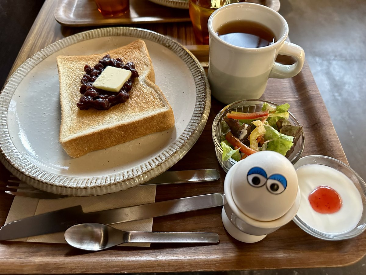 priscillawls's tweet photo. 美味しいコーヒーと美味しいパンで始まる、 なんでもない日の最高の始め方。☀️🍞🥚🍳☕️🫖🇯🇵
#KissaMorning #CafeMorning #喫茶モーニング #breakfast #coffeeshop @kissamorning #morningcafe #朝食
#food #ちょうしょく #japan #名古屋市 #なごやし #Nagoya #beyondmissingjapan #lalalovestravel https://t.co/9hYCZ9xrGp