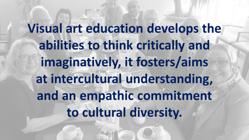 Today's #InSEA Manifesto statement is 'Visual art education develops the abilities to think critically and imaginatively, it fosters/aims at intercultural understanding, and an empathic commitment                               to cultural diversity'. Pls RT. Thank you.