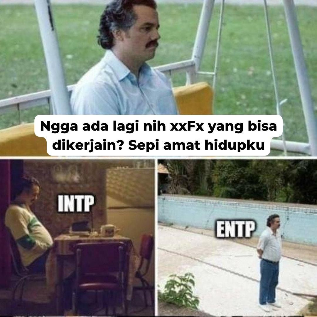 Boo_Indonesia's tweet photo. Ketika si usil kesepian ~
#INTP #ENTP #memeINTP #memeENTP #16personalities https://t.co/nqokxnbiax
