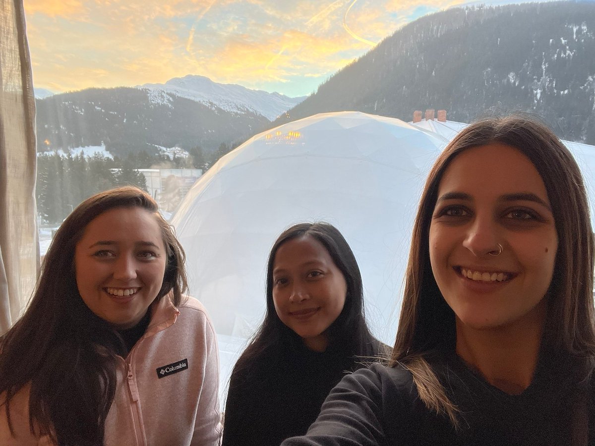 The Production Crew
#WorldEconomicFourm 
#Davos 
#Switzerland 
#FemaleCrew