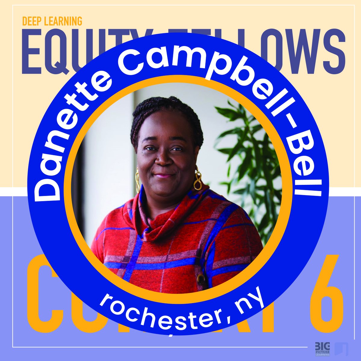 Please join us in welcoming Danette Campbell-Bell as a member of <a href="/EquityFellows/">Equity Fellows</a> Cohort 6! You can meet Danette and fellow cohort members here: equityfellows.org/apps/pages/ind… cc: 
<a href="/IntlsNetwork/">Intls Network</a> <a href="/TheGRHF/">Greater Rochester Health Foundation</a>