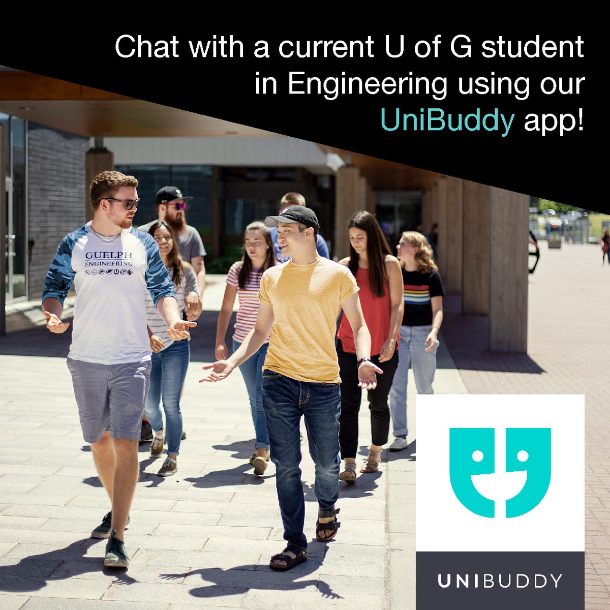 Have questions about student experience? Want to chat with a current Engineering student at U of G? Visit our UniBuddy page to access the app, and start connecting!📱 > 💬 > 💻 🇨🇦 Domestic Students: uoguel.ph/unibuddy 🗺️ International Students: uoguel.ph/unibuddyint
