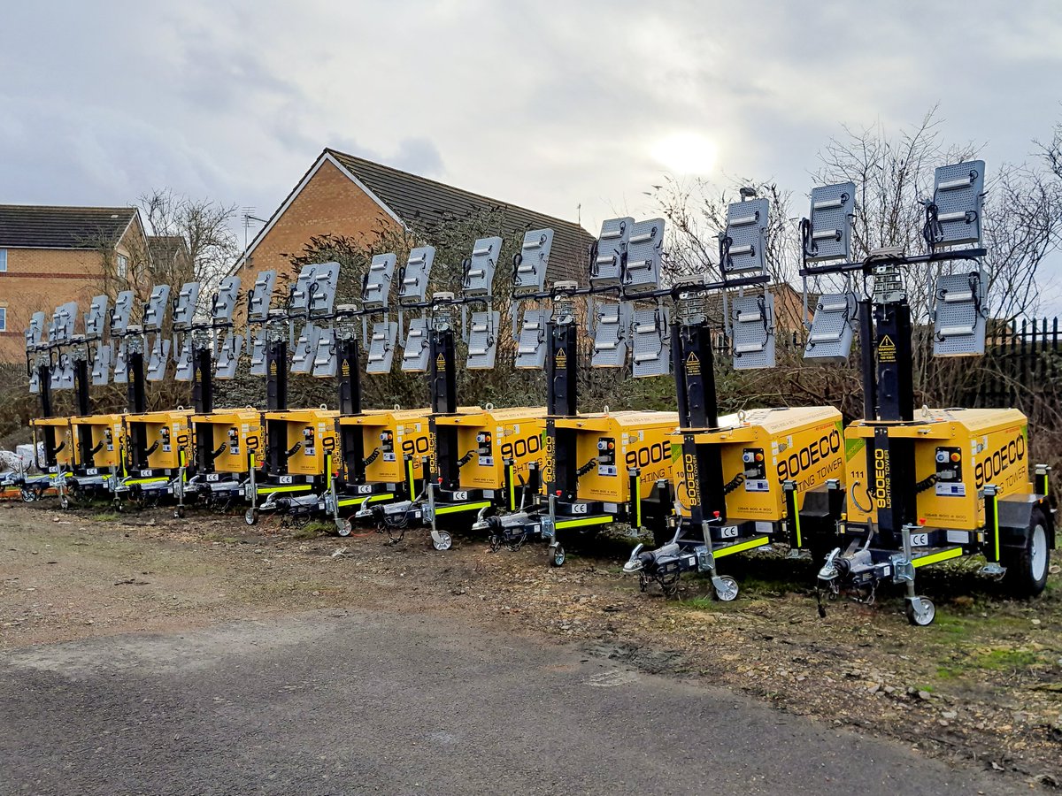900comms's tweet photo. We’re off to a busy start!

With the help of Anthony Robson Transport, last week we safely delivered 10 NEW 900Eco Lighting Towers to Network Rail, Peterborough DU. 

Enquire today: https://t.co/zUJzWAl6HI https://t.co/Ir2JC1hOAw
