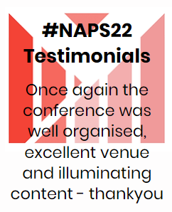 NAPS_UK's tweet photo. #NAPS22 Testimonials https://t.co/GHYZexwQyE