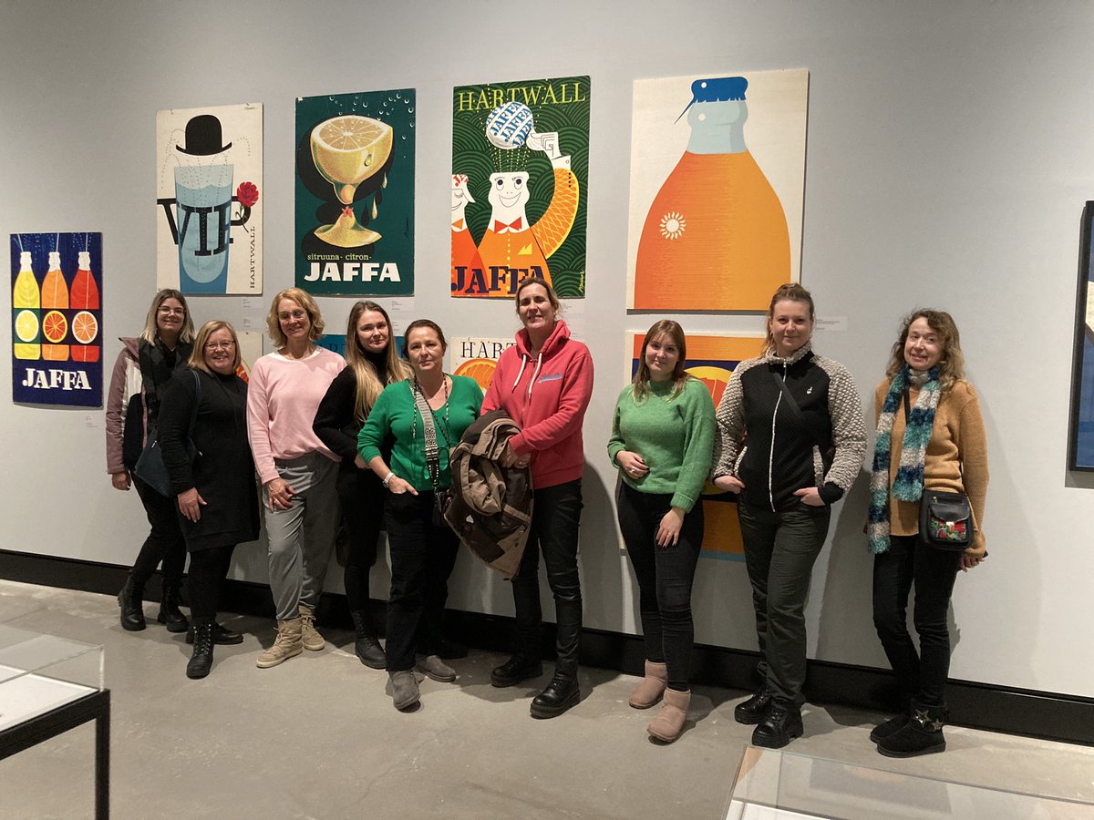 FinlandFCB's tweet photo. This week kicked off in with a fam trip to #Lahti. With the group we explored what #LahtiRegion has to offer in terms of venues, activities and #sustainability. 
Thank you for hosting us @VisitLahti 💙 
@Sibeliustalo https://t.co/iTyvhWK3v3