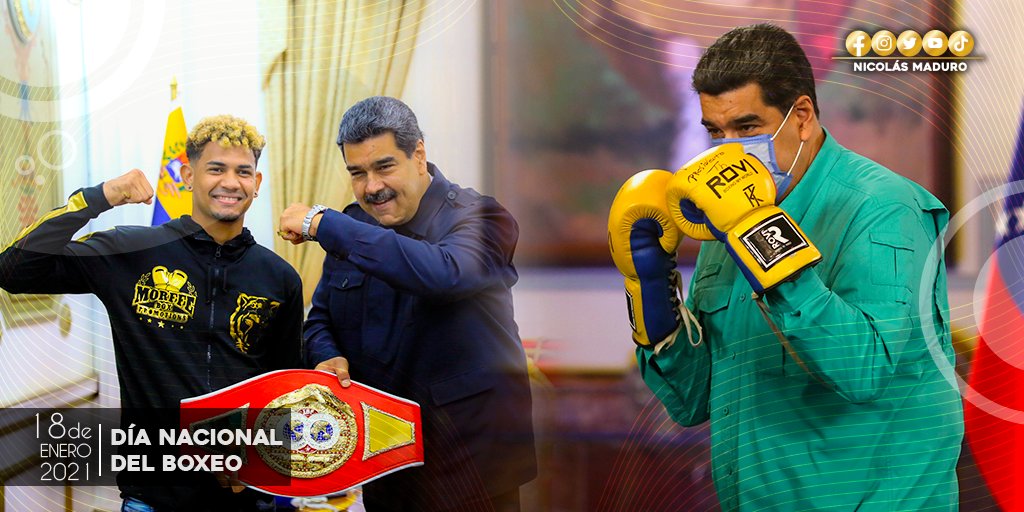 En honor a la leyenda del boxeo “Morocho” Hernández quién un día como hoy se convirtió en el 1er venezolano en ganar un título mundial, celebramos cada 18 de enero el Día Nacional del Boxeador. Mis felicitaciones a nuestros campeones y campeonas orgullo del deporte venezolano.