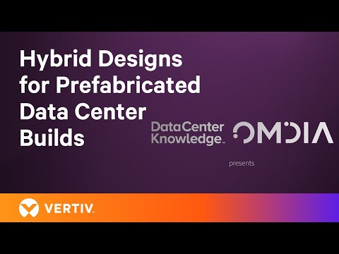 Vertiv's tweet image. Simplified and standardized designs with predefined building blocks allow for consistency for every #datacenter project. In this video, you'll learn more about hybrid design and the benefits of prefabricated #modulardatacenter design. ms.spr.ly/6017eW7eU