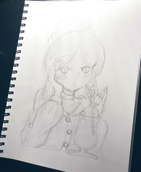 いい感じなの描いてます🐬✨ 