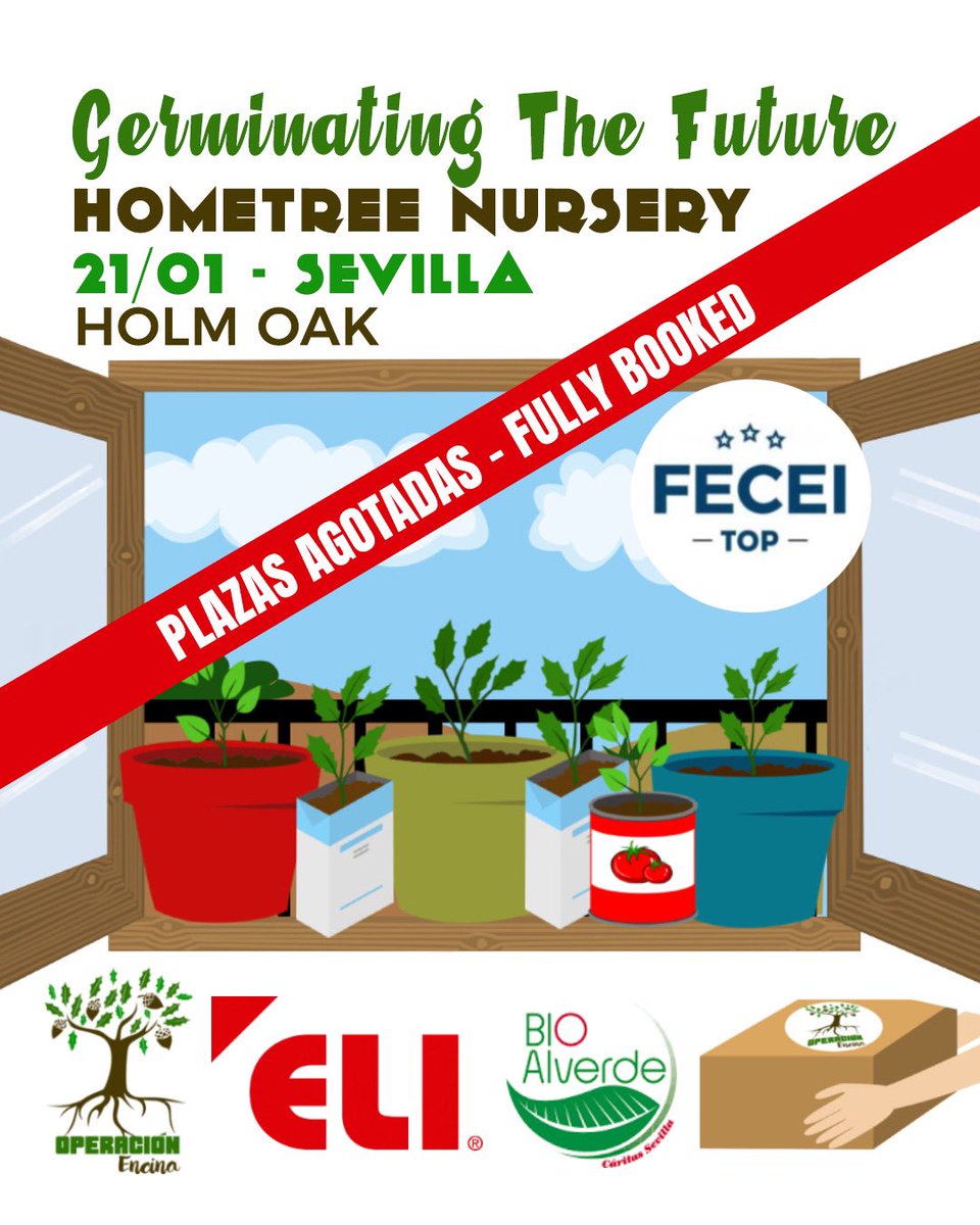 operacionencina's tweet photo. Este Sábado nos vamos a #sevilla junto a #englishlanguageinstitute 
Realizaremos el taller en #ingles #germinatingthefuture #germinandofuturo por el que nos galardonaron el premio de @FECEIorg top #greenpositive junto a @EliHuetor 
 El evento tendrá lugar en @bioalverde https://t.co/oCtKq0l19i