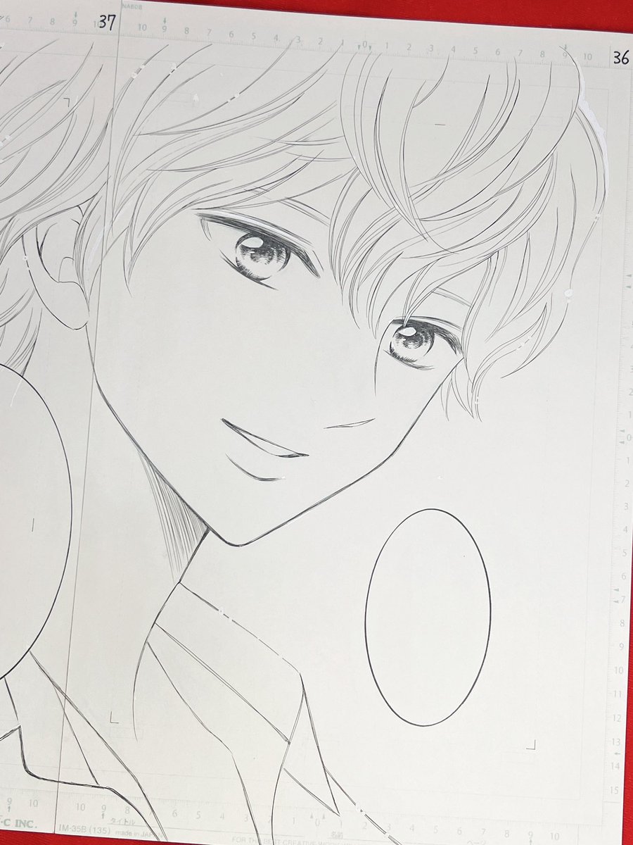 ペン入れ後原稿 ライフ2ギバーテイカー すえのぶけいこ ギバーテイカードラマ1 22の漫画