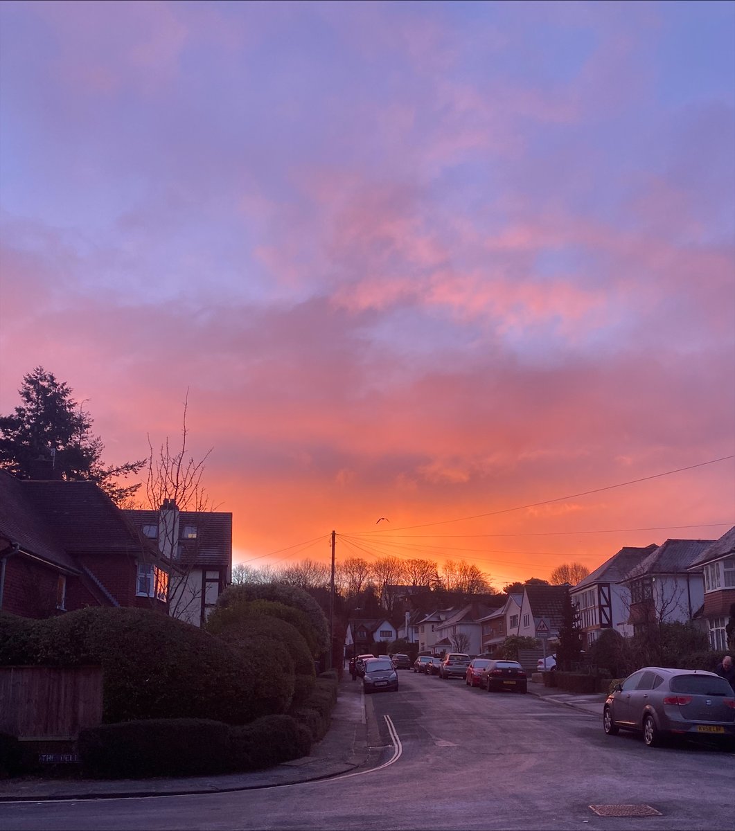 It was lovely to see red skies this morning in Bristol, it certainly makes a change from all the rain we've had recently! #Bristol #property