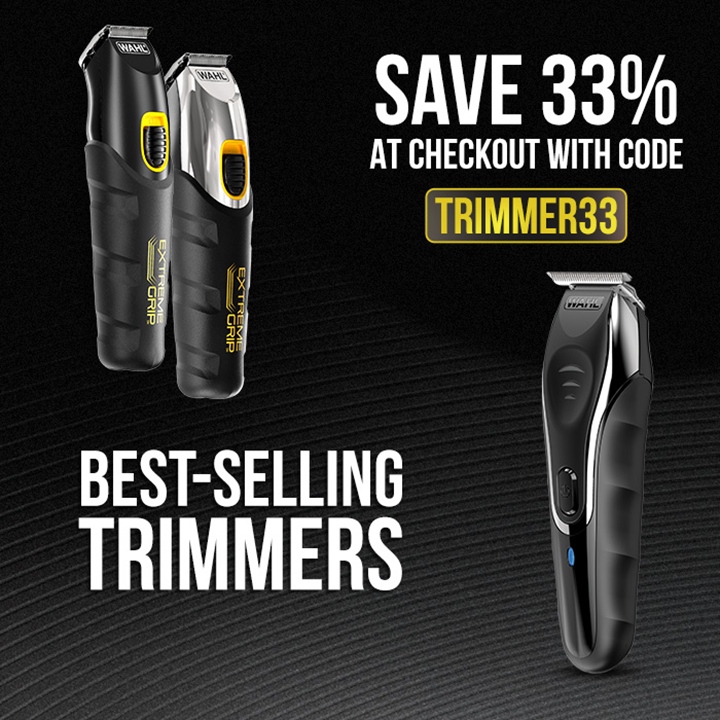 For a fresh cut every time... 👌

Save 33% on the Wahl Extreme Grip 7-in-1 Multigroomer with the code TRIMMER 33. bit.ly/3wgNEcc

#wahl #wahluk #wahextremegrip #groomingproducts #malegrooming