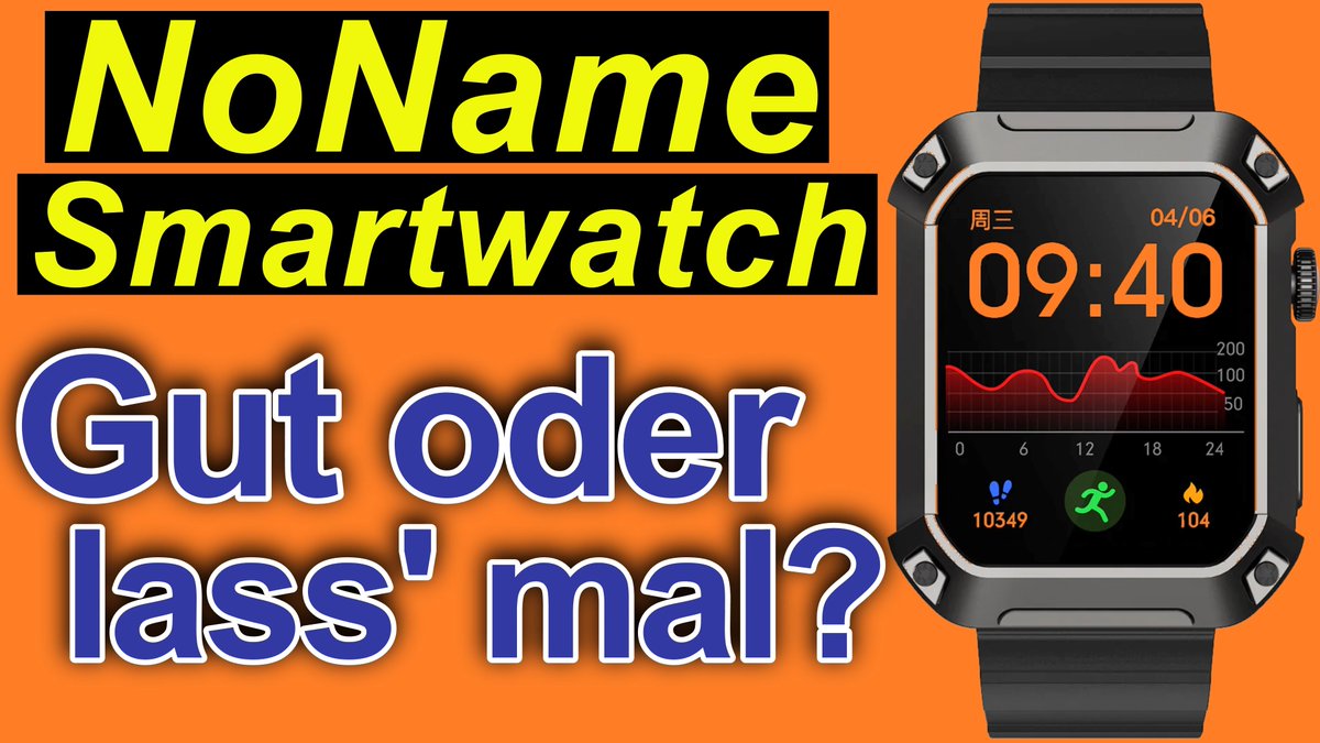 SeppelPower's tweet image. youtu.be/vRXlIG-I7ik
Wie gut ist eine NoName Smartwatch? (Rogbid S2)

#Youtube = #seppelpower
Oder: SeppelPower.de

#nonames
#rogbids2
#Rogbid
#NoNameSmartwatch
#basf