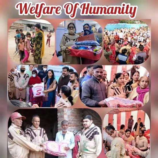#DeraSachaSauda Volunteer's free #BlanketDistribution makes a tremendous difference to the homeless needy. It helps them get saved from freezing winter nights. It's all the guidance and inspiration of Saint Dr Gurmeet Ram Rahim Singh Ji Insan
#WarmthOfHumanity
#WinterAid