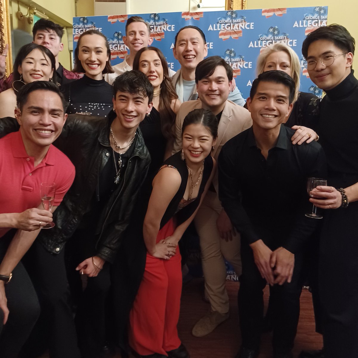 💫Press Night💫

<a href="/allegiancebway/">Allegiance</a> was stunning! The cast were outstanding and we couldn't be prouder of our <a href="/GoharaRaiko/">Raiko Gohara</a> 
Big thanks as well to the wonderful <a href="/1SarahLeung/">Sarah Leung CDG 🎬🎭🏳️‍🌈</a>