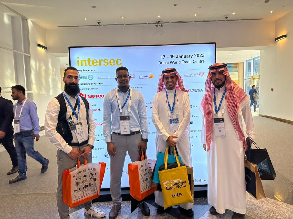 SecureTech_sa's tweet image. we are pleased to announce our participation in @Intersect2023, where we have met many of our strategic partners and solidified our position in the market.
#intersec2023
#intersec
#security
#systemintegrators
#exhibitions
#SaudiArabia