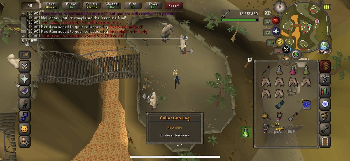 osrsbeth's tweet image. not bad