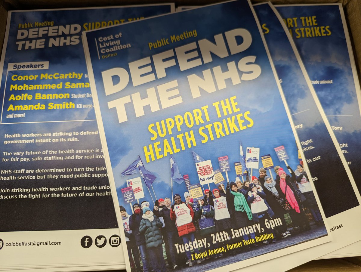 Cost Of Living Coalition Belfast tweet media