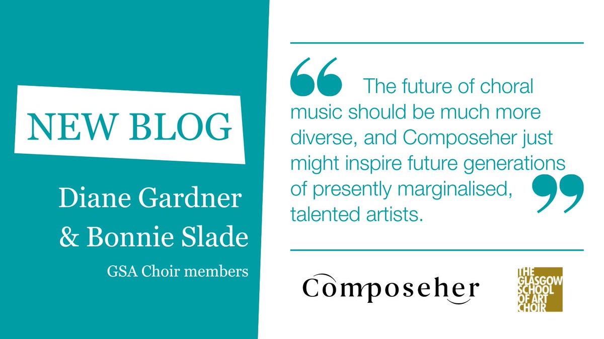 ComposeherUK's tweet image. In our first blog of the new year @GSAChoir members Diane Gardner and Bonnie Slade share their experiences of learning ‘Brìdghe’, composed by @pippamurph, with lyrics by @IAMKP.

👉bit.ly/3waf8Ae
 
#Composeher #GSAChoir #newmusic #glasgow #choralmusic