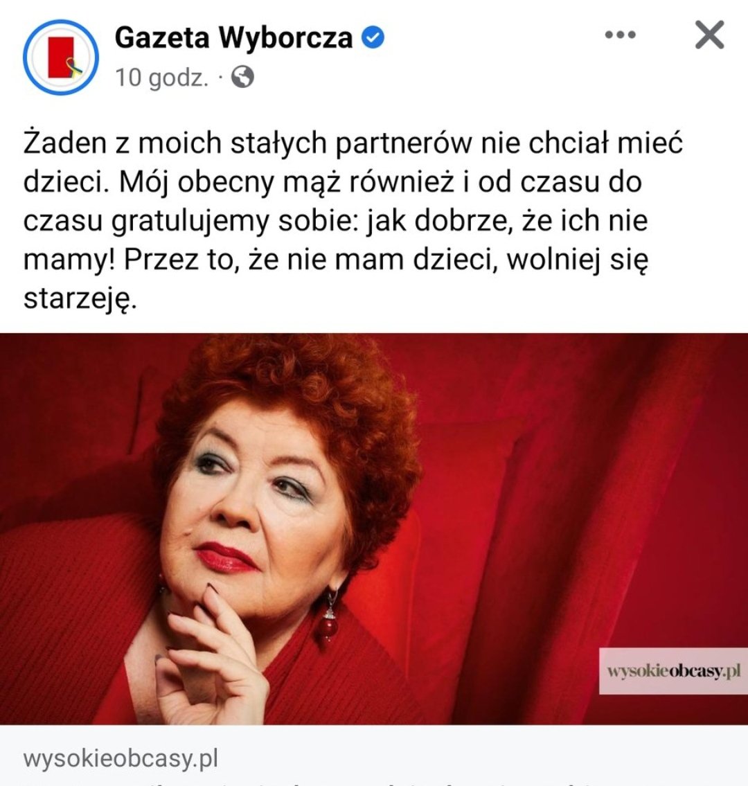 Agata on Twitter "Psycholog Katarzyna Miller, rocznik 1962 "Przez to, że nie mam dzieci