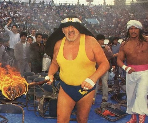 121875Raywwe1's tweet photo. A Great Photo Of @TheRealSabuECW With His Uncle The Original Sheik Who Passed Away 20 Years Ago Today #RIPSheik https://t.co/Ge7511zrNt