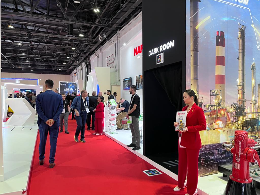 Implaser's tweet photo. This has been possible with our help installing ramps and @navilens codes. We both share space at the fair (Hall 6|stand C09) 

🤝 @Implaser and @naffco have been #partners for more than 10 years. During this period, many interesting projects have been carried out in #MiddleEast. https://t.co/NdmN2PY6IW